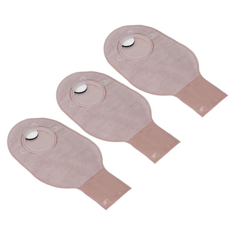 10PCS Colostomy Bags Non Woven Fabric One Piece Ostomy Bag