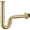 Segistan Bathroom Basin Sink U Shape Trap, Brass Core Adjustable