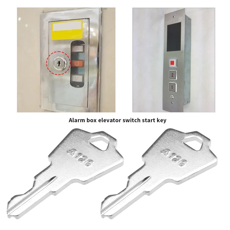 Create idea Pack of 5 Metal Ignition Key Replacement A126