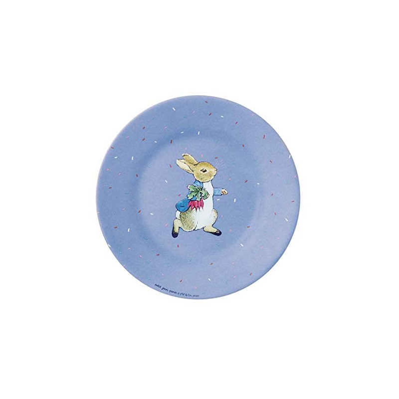 Peter Rabbit BP921P A Perfect Dessert Plate, Multi-Colour