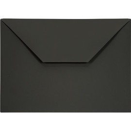 Lion Design-R-Line Poly Envelope,9 3/8 x 13 Inches, Opaque Charcoal Gray (Black), Pack of 6 (22080-CG-6P)