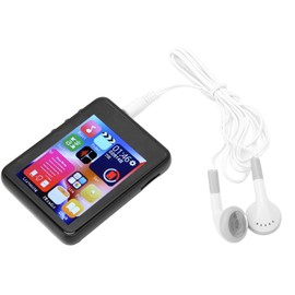 MP3 Player 2.4 Inch Full Touch Screen HD Noise Reduction 4GB Support FM Radio Recording Bluetooth 5.0 Music Player for Daily 4GB 32GB