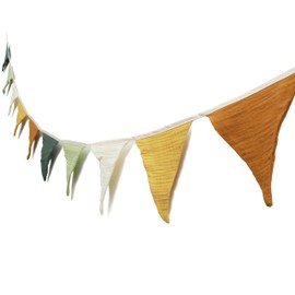 Pennant Banner Flags,Infant and toddler room decoration pennant,for Nursery Decor Baby Birthday Boho Wedding Shower Party Event