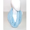 beybey® Basic women's loop scarf made of viscose and cotton