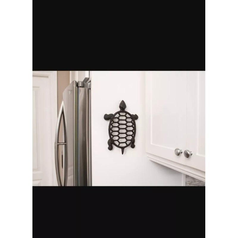 gasaré Gasarรฉ Cast Iron Trivet Metal Trivet Sea Turtle Design
