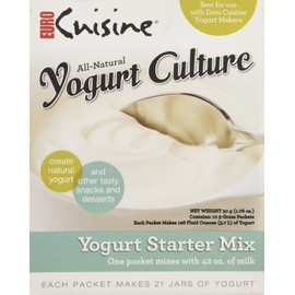 Euro Cuisine RI1020 All Natural Yogurt Culture/Starter - (10-3gr Packet)