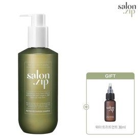 salon house  Salon Zip Protein Recharging Shampoo 400ml (30ml water treatment included) / 살롱집 단백질 리차징 샴푸 400ml (워터 트리트먼트 30ml 증정)