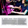 117 Keys Keycaps OEM Height Two Colors Injection Fastness OPQ