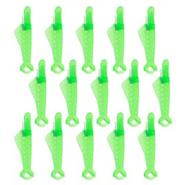 Fish Mouth Sewing Machine Needle Threader, 15 PCS Fish Type Easy Selfthread Sewing Needle Threader 2024 Upgraded Automatic Needle Threader Quick Loop Tool for Sewing Machines, Green