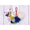 The Crafty Kit Company British Birds Blue Tit Needle Felting
