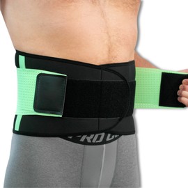 NeoPhysio Advanced Breathable Lower Back Support Belt, Great for Active People - Small