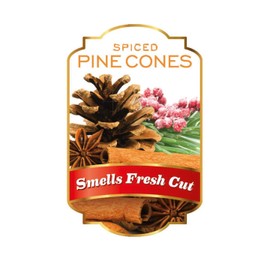 Scentsicles Festive Tree Scents Spiced Pine Cones