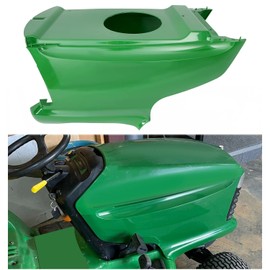 KUAFU Lower Hood Kit Compatible with John Deere LT133 LT150 LT155 LT160 LT166 LT170 LT180 LT190 LTR155 LTR166 LTR180 Replacement for AM131759 Green Hood Assembly Kit