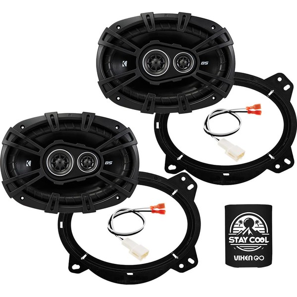 KICKER Speakers 6X9 inch for Toyota Land Cruiser 2008-2021 Upgrade