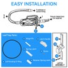 R211600 Leaf Canister Latch and O-Ring Kit Replacement for Pentair
