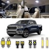 Xpismii 12 Piece 6000K White Ram Interior LED Light Kit