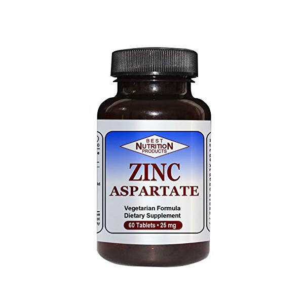 Zinc - Aspartate (25mg/60tabs) The Natural Mineral for Immune System