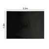 VOANZO 1 Piece Black Waterproof Mattress 1.3x2.2m PVC Thick Mattress