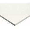PVC Expanded Plastic Sheet 6mm - 1/4" x 24" x 48" - White Color