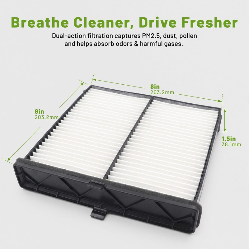 Trailspire Cabin Air Filter for Mazda 3 (2019-2025), CX-30 (2020-2025),