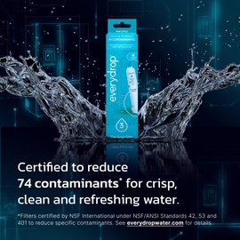 everydrop by Whirlpool Ice and Water Refrigerator Filter 3, EDR3RXD1, Single-Pack