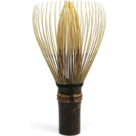 Yamamoto Takuzaiya Japanese Tea Utensils, Chasen, Black Bamboo Makaho, Set of 3
