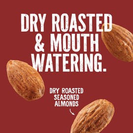 Emerald Nuts Dry Roasted Almonds (1-Pack) | 5 Oz Resealable Bag | Plant-Based Protein, Kosher Certified, Non-GMO | Contains No Artificial Preservatives, Flavors or Synthetic Colors