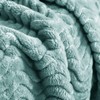 Exclusivo Mezcla Large Flannel Fleece Throw Blanket, 127x178 CM Sofa