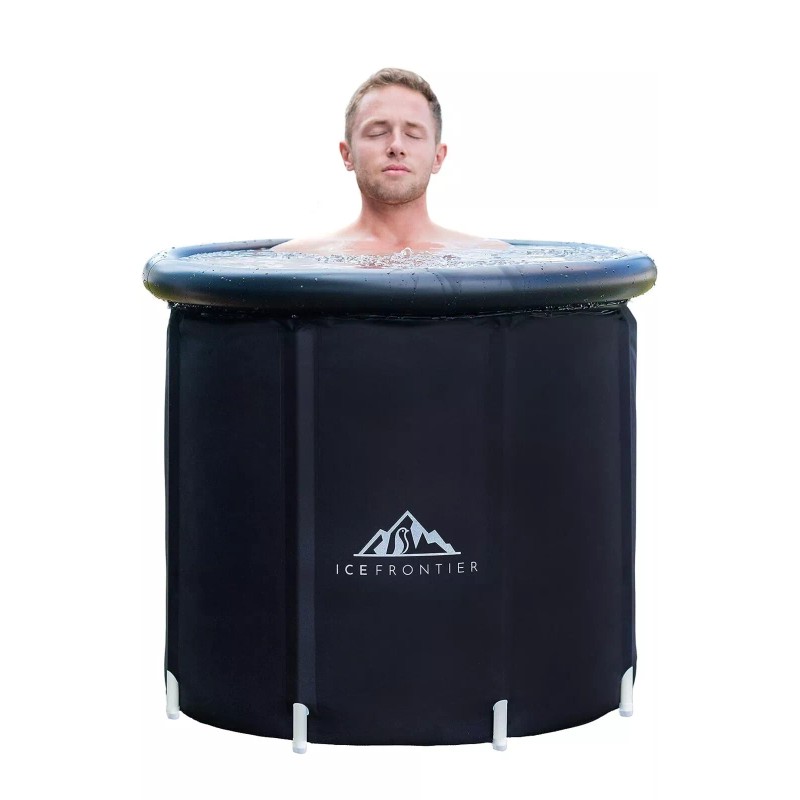 Ice Frontier Portable Ice Bath Tub for Athletes Recovery Outdoor