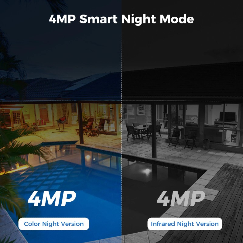 Eseecloud Sovmiku 4MP Wireless Wifi Battery Security Camera 2-Way Audio