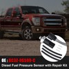 Fuel Pressure Sensor with Repair Wiring Harness Fit for 2011-2016