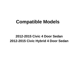 NAGD Fits 2012-2015 Honda Civic Sedan Passenger Side Right Front Vent Glass Window