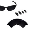 BlazerBuck Replacement Nose Piece Pads & Lenses for Oakley Flak