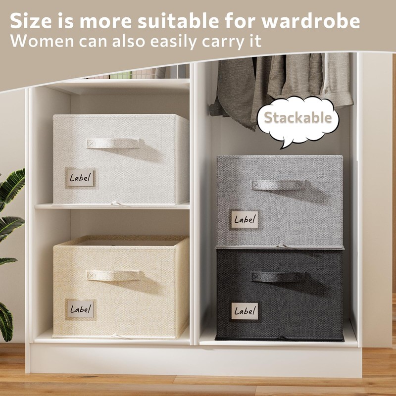 2 Pack Shoe Organizer For Closet, Fits 16-32 Pairs Fabric