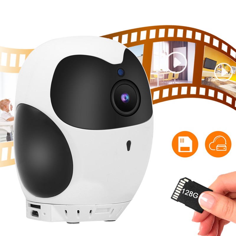 360° 1080P HD Wifi Camera HDR Battery Network Cloud Storage