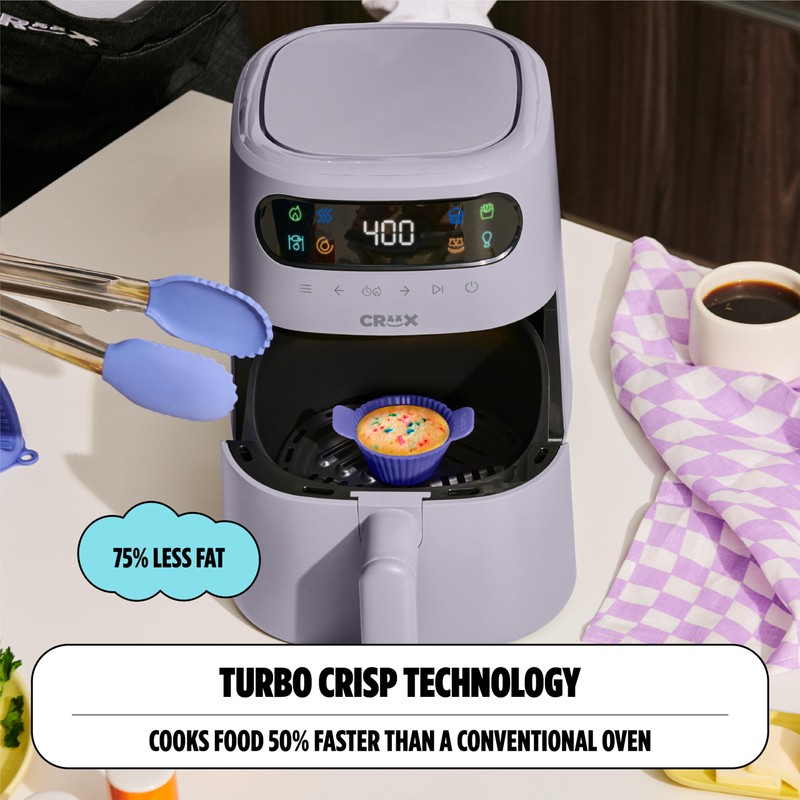 CRUX x Marshmello 3.0 QT Digital Air Fryer with TurboCrisp