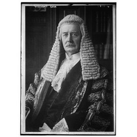HistoricalFindings Photo: Viscount Cave,Wearing judge's Robe,Wig,Lord High Chancellor,Great Britain,Collar