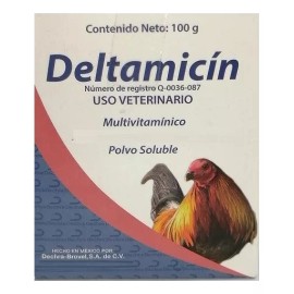 Brovel Deltamicin Multivitaminico Para Aves 100 Gr