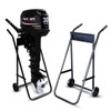 Outboard Boat Engine Trolley Outboard Motor Foldable Bracket Stand 70KG