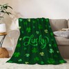 YeeJu St Patricks Day Decorative Throw Blanket 50 by 60