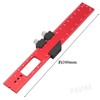 PAVIKE Woodworking Ruler, 7.9 inches (200 mm), Track Ruler, Woodworking