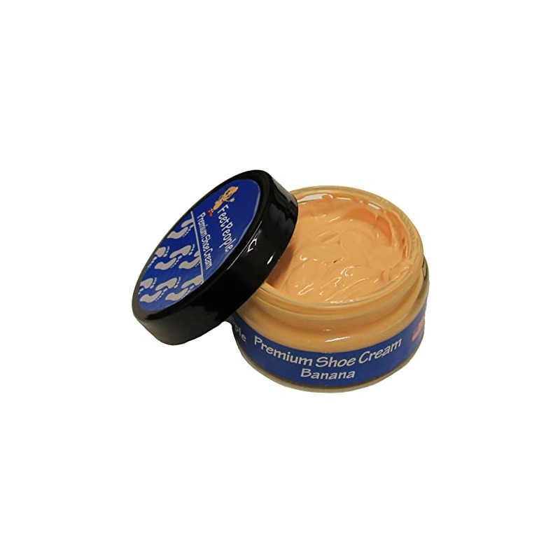 FeetPeople Premium Shoe Cream 1.5 oz, Banana