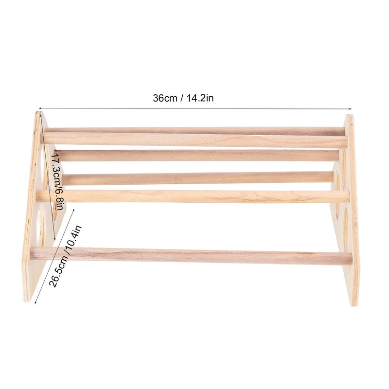 Pet Chicken Wood Stand Hand Made Small Chicken Roost Rack