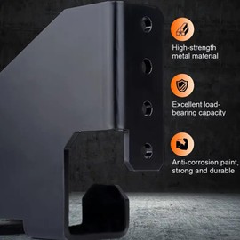 Chainsaw Wall Mount Holder | Heavy Duty Garage Organization,Multi Functional Shelf for Chain Saw Hand Saw Shovel Oil Pot