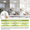 2Pack LED Flush Mount Ceiling Light Fixture Oil Rubbed Bronze,