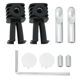 LT Easiyl 1 Set of Wall Hung Toilet Fixing Bolts Kit Compatible with Geberit Compatible with Grohe 38.8x75.5mm Wall-Mounted Toilet Anchor Kit