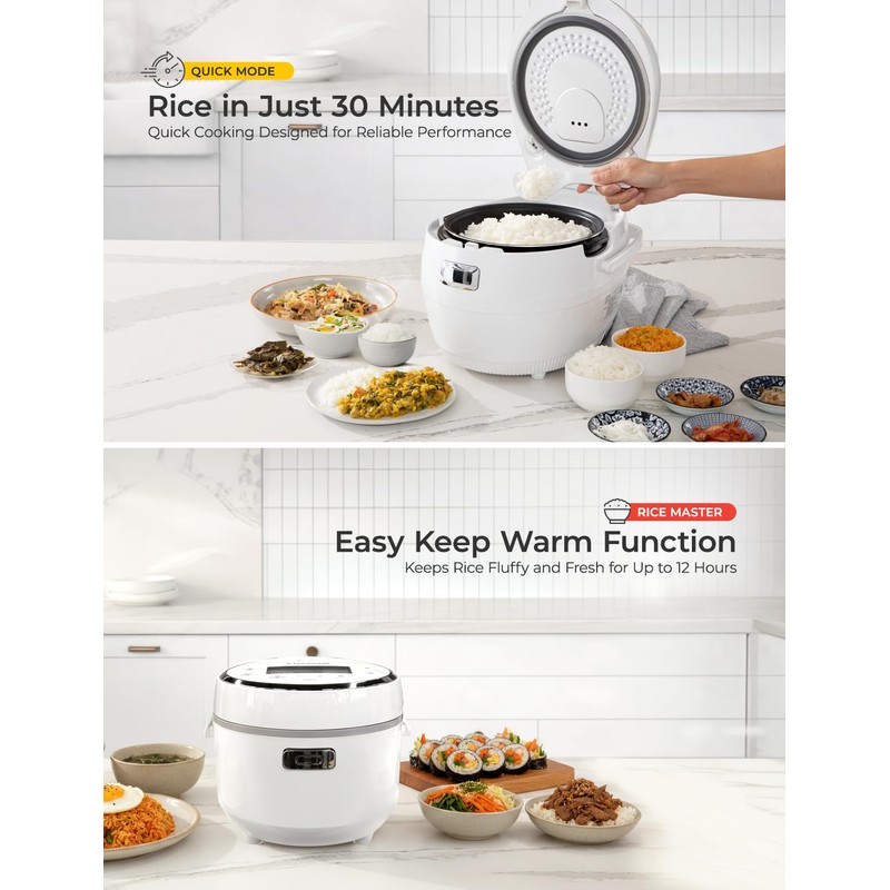 CUCKOO Micom Rice Cooker 10-Cup Uncooked / 20-Cup Cooked with