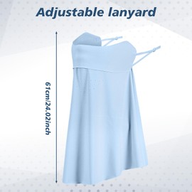 3Pcs Neck Gaiter Face Scarf Cover Sun Protection Balaclava Cloth Bandanas with Ear Loops Face Mask for Sun Protection Faces Cover for Summer Outdoor Activities Reusable