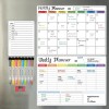 Set De Pizarra Blanca Con Calendario De Borrado En Seco Hivi