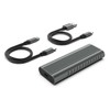 Ewent M.2 NVMe/PCIe SSD Enclosure USB C and USB A
